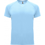 Bahrain sportowa koszulka męska z krótkim rękawem, 2xl, niebieski