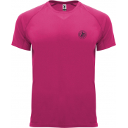 Bahrain sportowa koszulka dziecięca z krótkim rękawem, 8, różowy