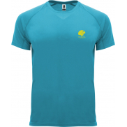 Bahrain sportowa koszulka dziecięca z krótkim rękawem, 8, niebieski