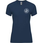 Bahrain sportowa koszulka damska z krótkim rękawem, 2xl, niebieski