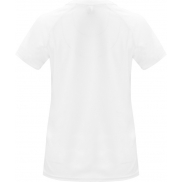 Bahrain sportowa koszulka damska z krótkim rękawem, 2xl, biały