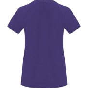 Bahrain sportowa koszulka damska z krótkim rękawem, l, fioletowy