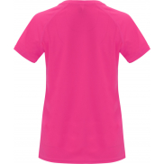 Bahrain sportowa koszulka damska z krótkim rękawem, 2xl, różowy