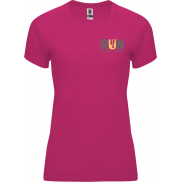 Bahrain sportowa koszulka damska z krótkim rękawem, l, różowy
