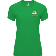 Bahrain sportowa koszulka damska z krótkim rękawem, m, zielony