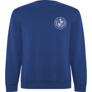 Batian bluza unisex z okrągłym dekoltem, l, niebieski