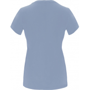 Capri koszulka damska z krótkim rękawem, xl, niebieski