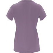 Capri koszulka damska z krótkim rękawem, 3xl, fioletowy