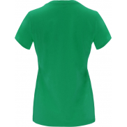 Capri koszulka damska z krótkim rękawem, 2xl, zielony