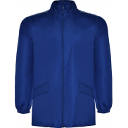 Escocia lekka kurtka przeciwdeszczowa unisex, l, niebieski