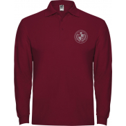 Estrella koszulka męska polo z długim rękawem, m, fioletowy