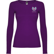 Extreme koszulka damska z długim rękawem, 2xl, fioletowy