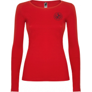 Extreme koszulka damska z długim rękawem, 3xl, czerwony