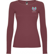 Extreme koszulka damska z długim rękawem, m, czerwony