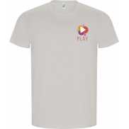 Golden koszulka męska z krótkim rękawem, s, szary