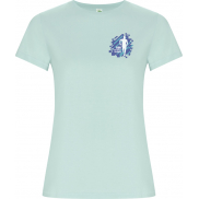 Golden koszulka damska z krótkim rękawem, s, zielony