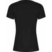 Golden koszulka damska z krótkim rękawem, 2xl, czarny