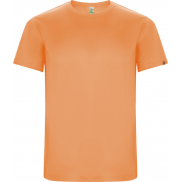 Imola sportowa koszulka męska z krótkim rękawem, 2xl, pomarańczowy