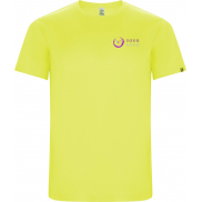 Imola sportowa koszulka dziecięca z krótkim rękawem, 8, żółty