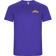 Imola sportowa koszulka dziecięca z krótkim rękawem, 8, fioletowy