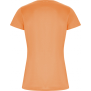 Imola sportowa koszulka damska z krótkim rękawem, s, pomarańczowy