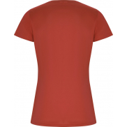 Imola sportowa koszulka damska z krótkim rękawem, xl, czerwony