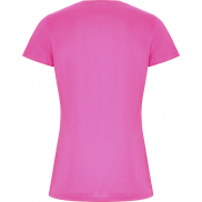 Imola sportowa koszulka damska z krótkim rękawem, 2xl, różowy