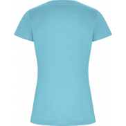 Imola sportowa koszulka damska z krótkim rękawem, m, niebieski