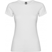 Jamaica koszulka damska z krótkim rękawem, 3xl, biały