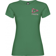 Jamaica koszulka damska z krótkim rękawem, xl, zielony