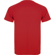 Montecarlo sportowa koszulka męska z krótkim rękawem, 3xl, czerwony