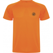 Montecarlo sportowa koszulka dziecięca z krótkim rękawem, 8, pomarańczowy