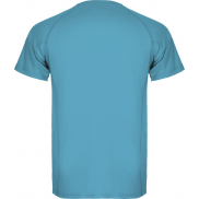 Montecarlo sportowa koszulka dziecięca z krótkim rękawem, 8, niebieski