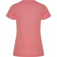 Montecarlo sportowa koszulka damska z krótkim rękawem, s, czerwony