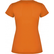 Montecarlo sportowa koszulka damska z krótkim rękawem, 2xl, pomarańczowy
