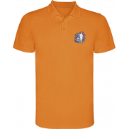 Monzha sportowa koszulka męska polo z krótkim rękawem, 2xl, pomarańczowy