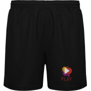 Player dziecięce spodenki sportowe, 8, czarny