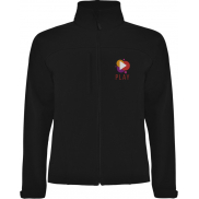 Rudolph kurtka unisex typu softshell, xl, czarny