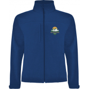 Rudolph kurtka unisex typu softshell, m, niebieski