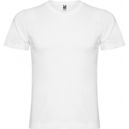 Samoyedo koszulka męska z krótkim rękawem i dekoltem w serek, 3xl, biały