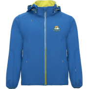 Siberia kurtka unisex typu softshell, 3xl, niebieski