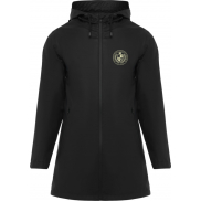 Sitka damski płaszcz przeciwdeszczowy, 2xl, czarny