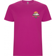 Stafford koszulka męska z krótkim rękawem, xl, różowy