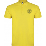 Star koszulka dziecięca polo z krótkim rękawem, 11/12, żółty