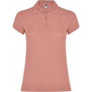 Star koszulka damska polo z krótkim rękawem, 2xl, pomarańczowy