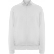 Ulan bluza unisex z zamkiem błyskawicznym na całej długości, 2xl, biały