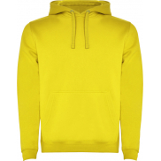 Urban męska bluza z kapturem, xl, żółty