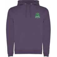 Urban męska bluza z kapturem, xl, fioletowy