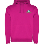 Urban męska bluza z kapturem, xs, różowy