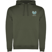 Urban męska bluza z kapturem, xs, zielony